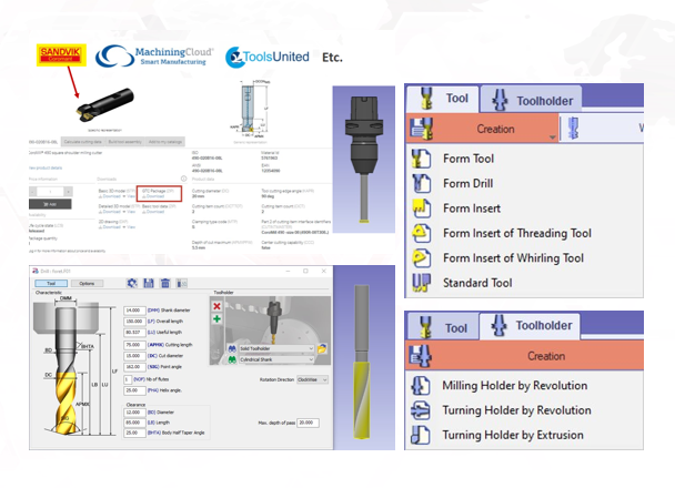 go2cam tools database