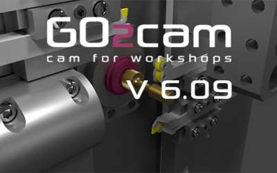 March 2022: Release of GO2cam V6.09