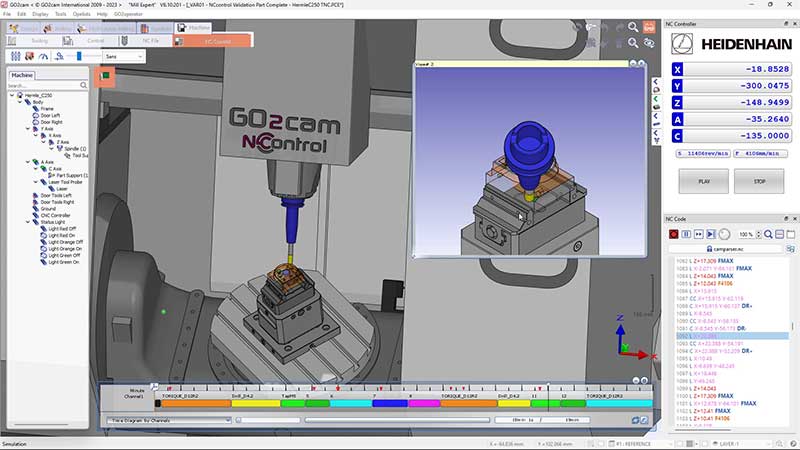 stock calculation go2cam