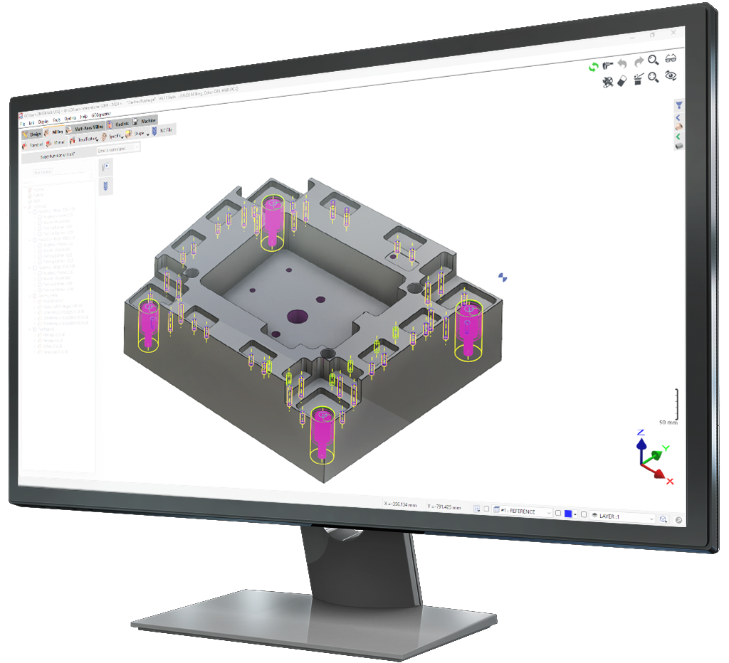 GO2cam Hole Machining Feature