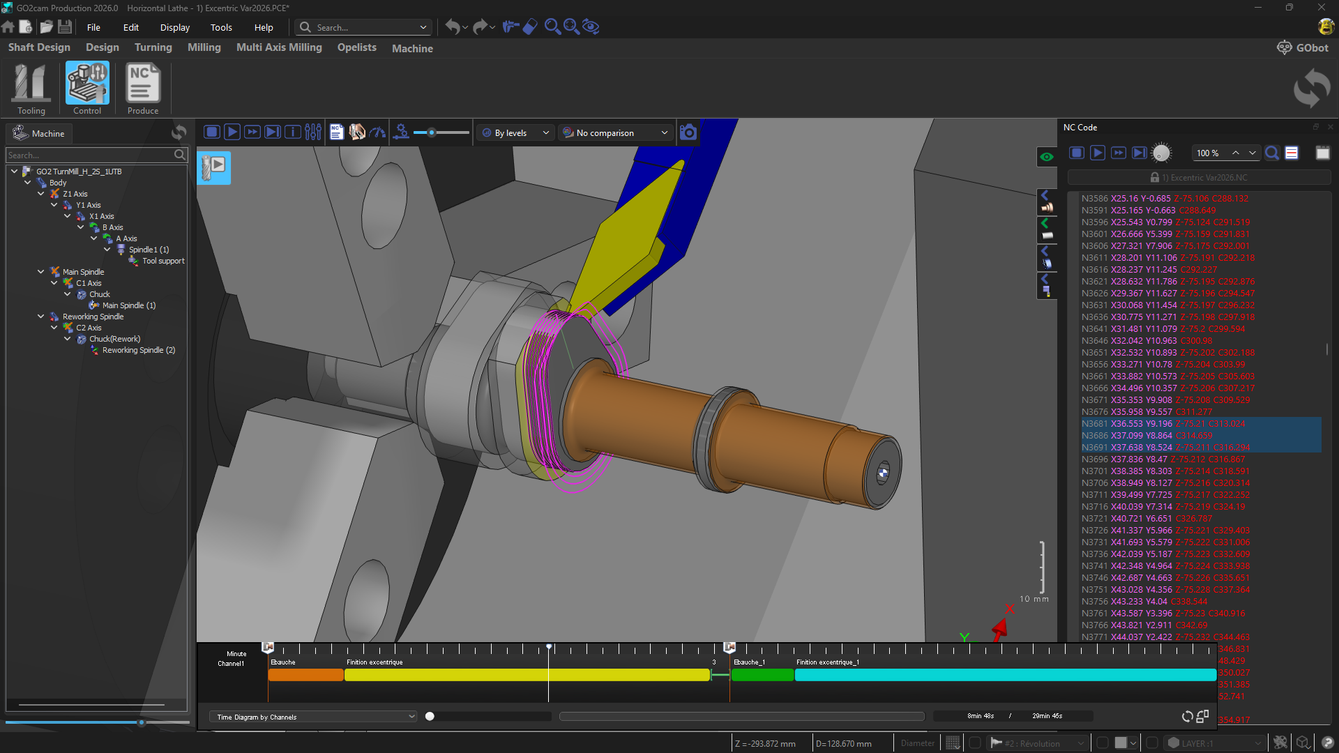 GO2cam 2026 Eccentric Toolpah GO2cam 2026 Eccentric Toolpah